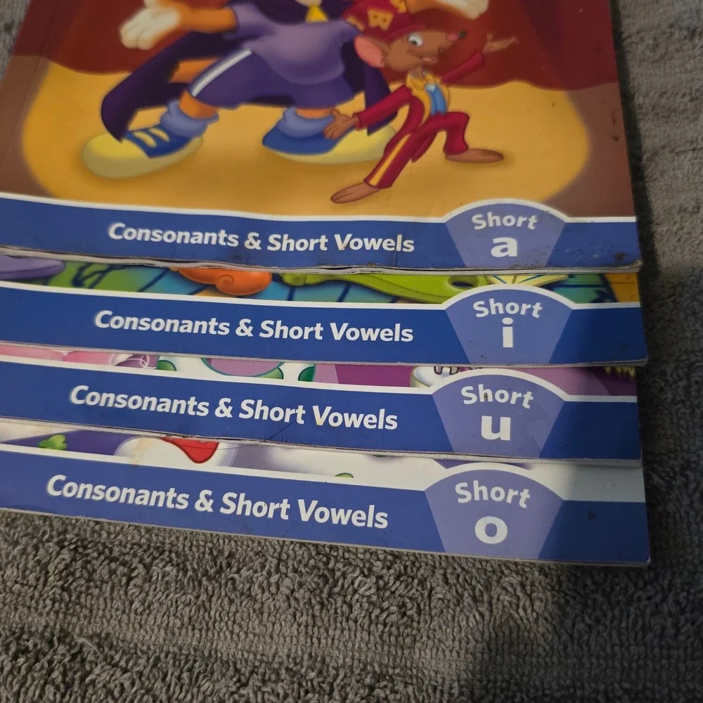 LeapFrog LeapReader Early Reading Series 9 Book Set Phonics Kids Vowels Multi